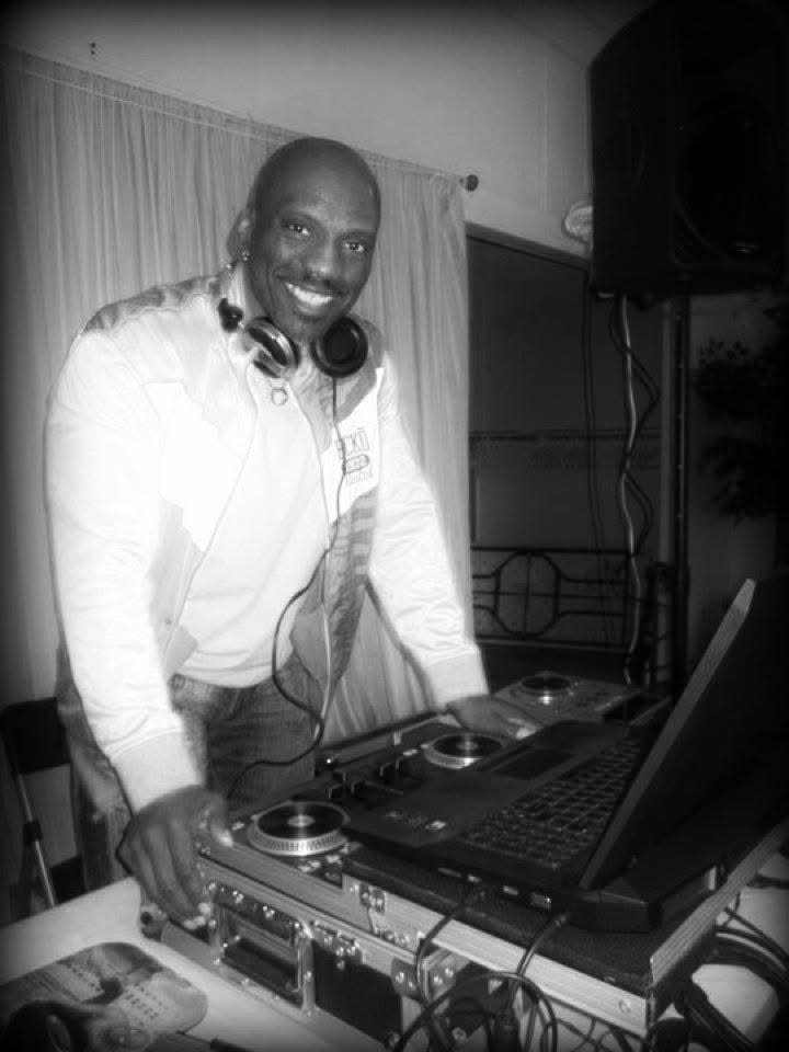 DJ Spider at the decks